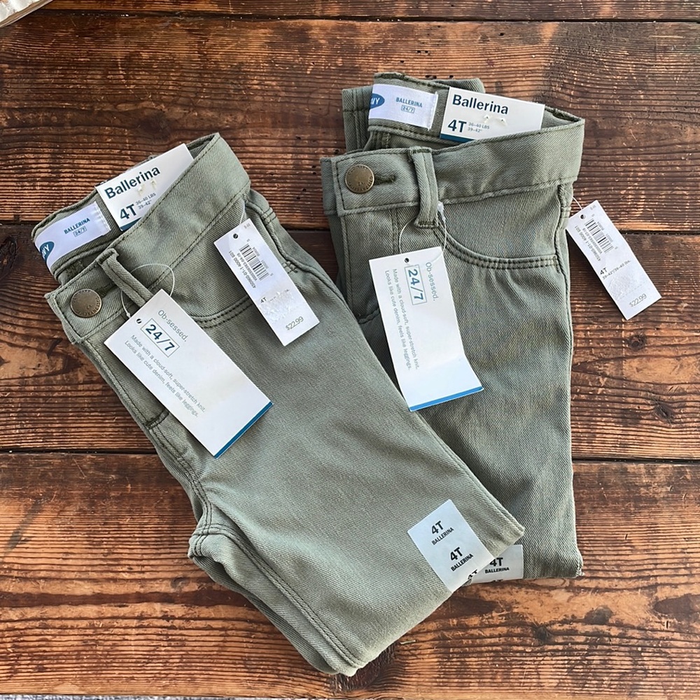 NWT Old Navy Ballerina Jean-Leggings